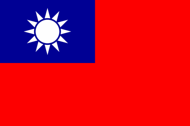 Vlag Taiwan - 100x150cm Spun-Poly